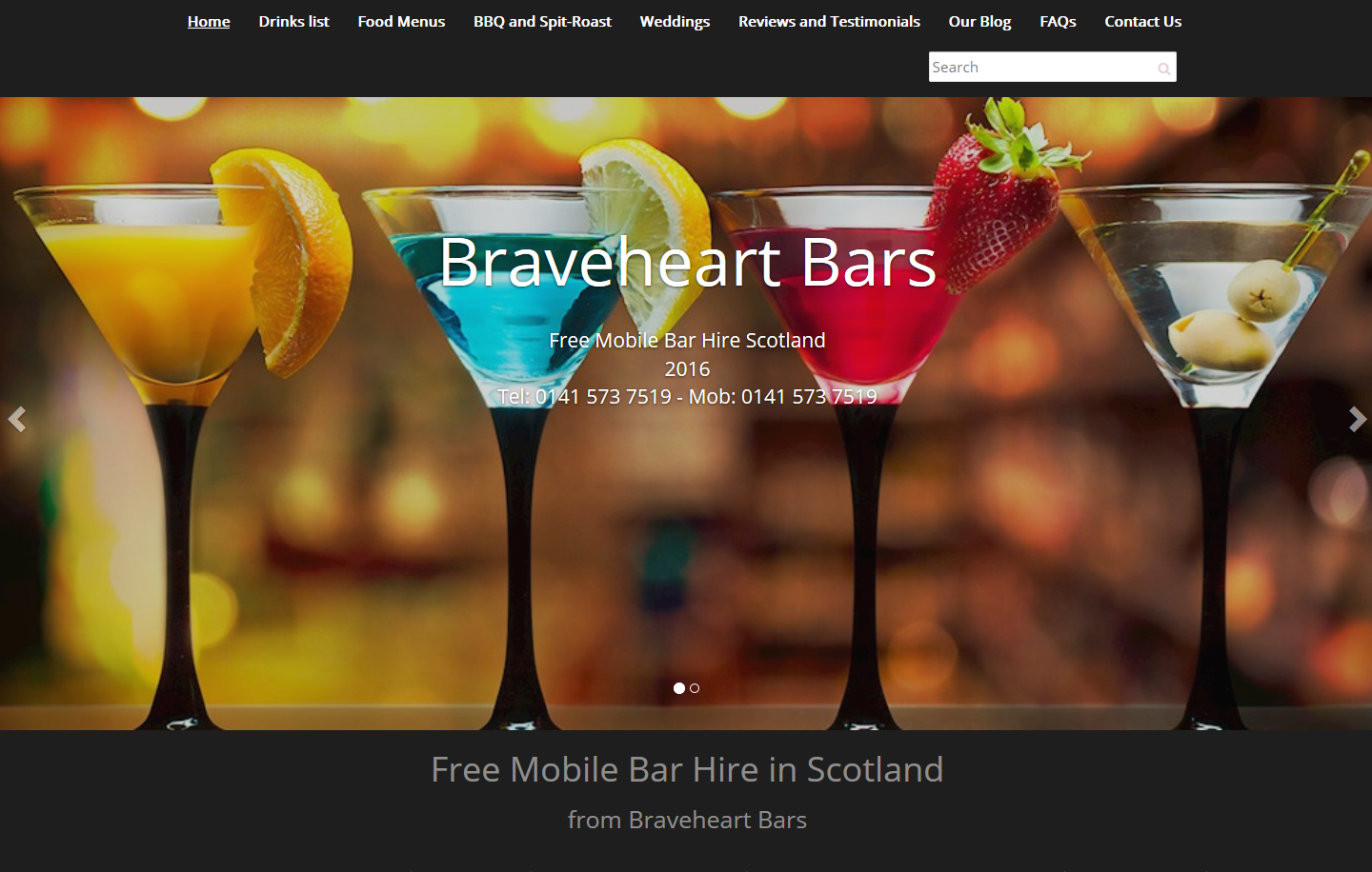 Braveheart Bars - Glasgow, East Kilbride