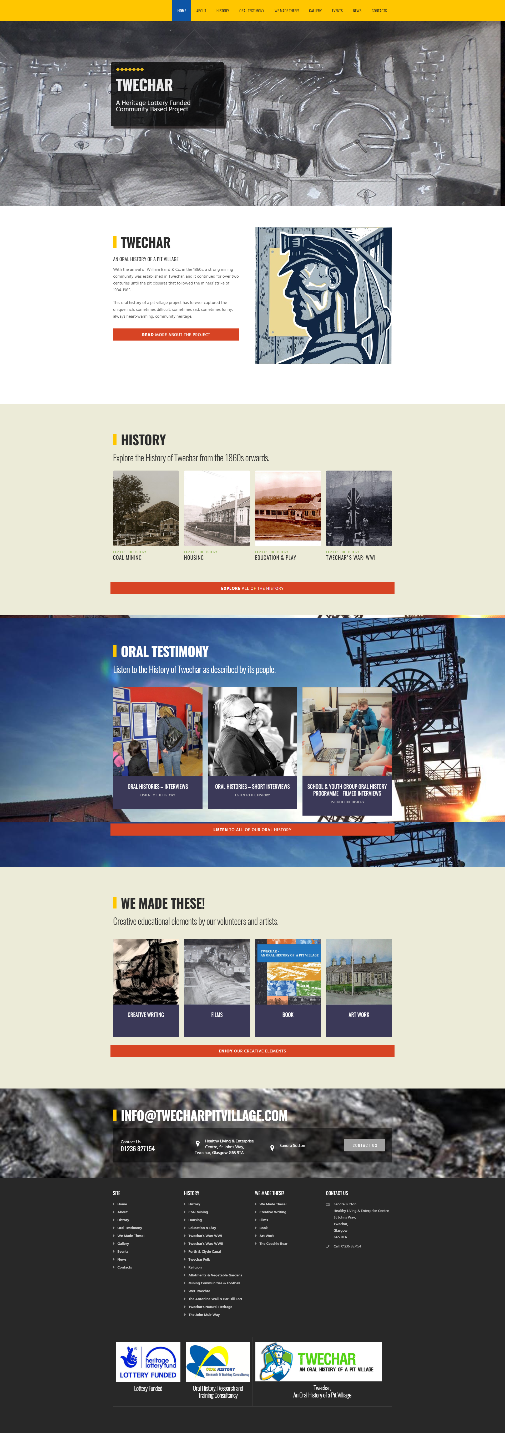 Twechar - An Oral History of a Pit Village - Glasgow, East Kilbride