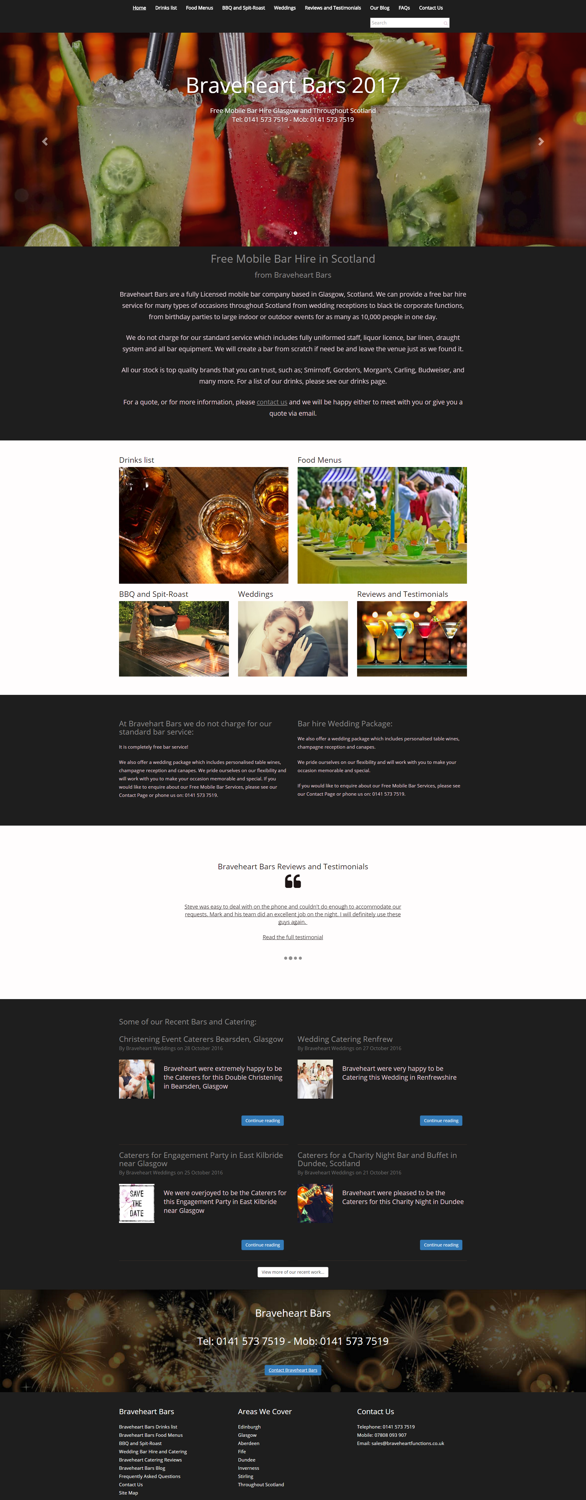 New Responsive Braveheart Bars